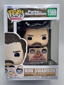 Funko POP! Parks & Recreation - Ron Swanson "Pyramide of Greatness" #1569 - Neu - Bild 1 von 6