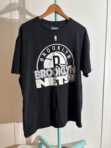 Brooklyn Nets Shirt Mens XL NBA Basketball Adidas Tee Short Sleeve - Picture 1 of 9
