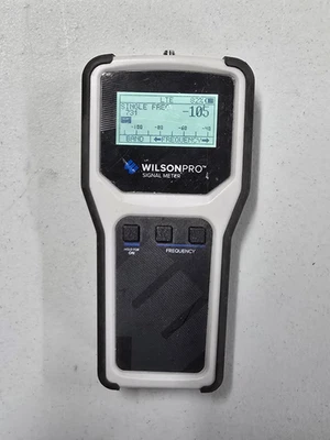 Wilson Pro 460118 Cellular RF Quad-Band Signal Meter - White - Image 1 of 4