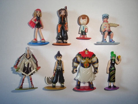 SHAMAN KING FIGURINES SET ANIME & MANGA - FIGURES COLLECTIBLES MINIATURES Cover