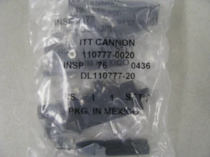ITT CANNON CONNECTOR DL110777-20 NSN: 5935-01-248-9306 - Bild 1 von 1