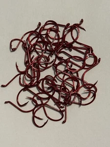50 Size 2 VMC Octopus Red Hooks 9299TR - Picture 1 of 2