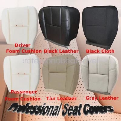 Cubierta de asiento inferior almohadilla de espuma para Chevy Silverado GMC Sierra 1500 2500 2007-2014 Foto 1 de 4