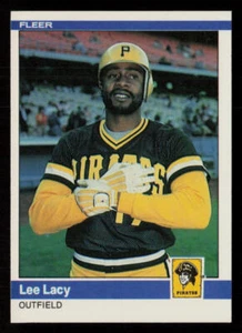 1984 Fleer Lee Lacy #252 Pittsburgh Pirates Baseball Card - Picture 1 of 2