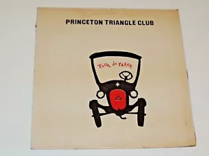 PRINCETON TRIANGLE CLUB 1961 62 Lp RECORD RA-102 TOUR DE FARCE 7OTH ANNUAL RARE - Picture 1 of 4
