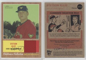 2011 Topps Heritage Minor League Edition Green Tint /50 Stetson Allie #CCR-SA