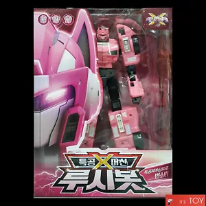 MINIFORCE X LUCYBOT Lucy Bot Pink Ranger Transforming Machine Car Robot 2018 - Picture 1 of 7