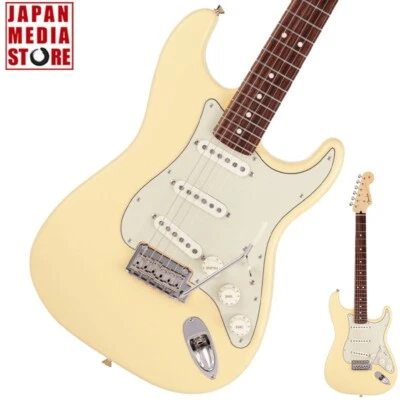 FENDER JAPAN Fender Made in Japan Junior Collection Stratocaster Satin Vintage White Gitarre
