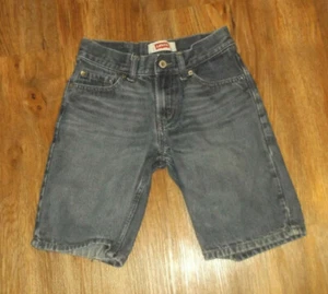 Boy's LEVI'S 505 Blue Denim Shorts Sz 10 Reg 25 W Cotton Blend - Picture 1 of 5