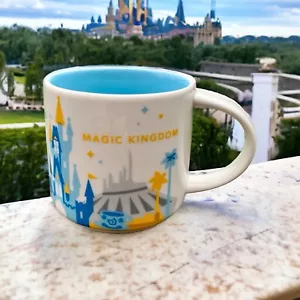 Taza de parques de Disney de la colección Starbucks MAGIC KINGDOM YOU ARE HERE - Imagen 1 de 8