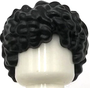 Lego Nueva Minifigura Negra Cabello Rizado Agujero Tupido en Parte Superior - Imagen 1 de 1
