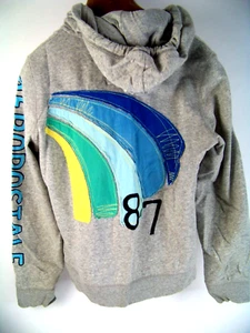 Aeropostale 1987 Full-Zip Up Hoodie Youth XL Jacket Unique Design - Picture 1 of 9