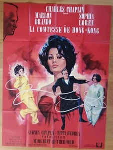 COMTESSE DE HONG-KONG sophia loren affiche cinema originale 160x120 - Bild 1 von 1