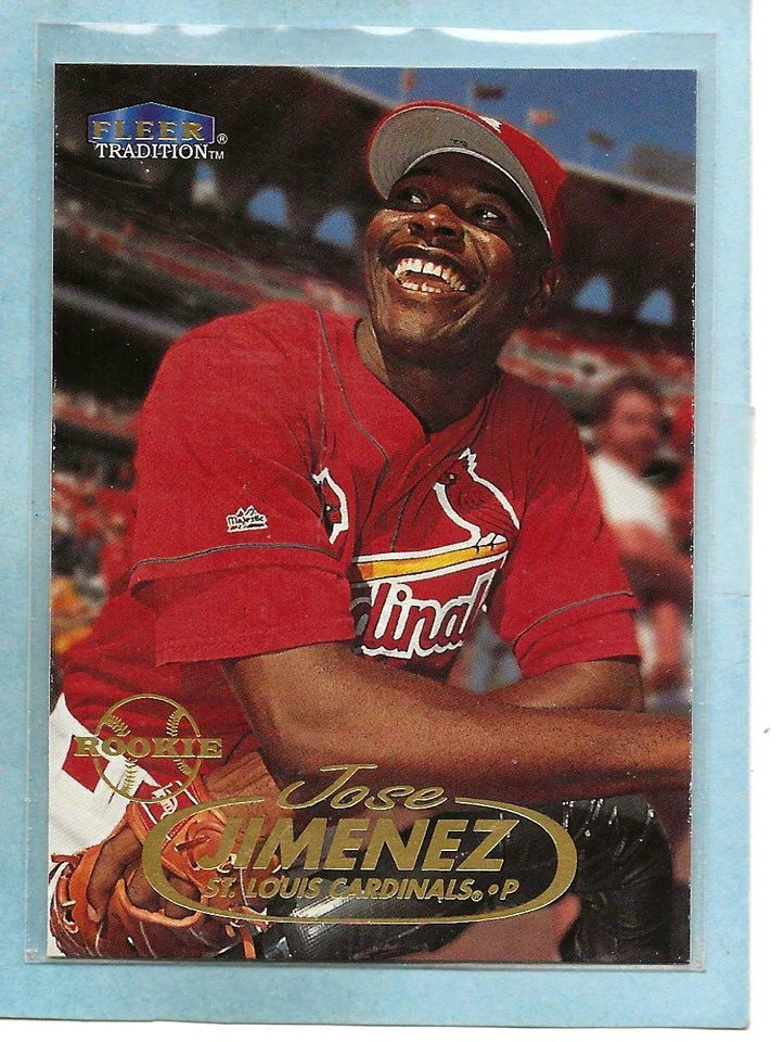 JOSE JIMENEZ - 1998 Fleer Tradition Update "Rookie" - #U39 - Cardinals  - Image 1 of 1