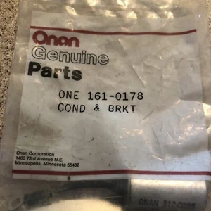 Genuine Onan 161-0178 Condenser And Bracket OEM New - Picture 1 of 4