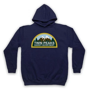 SHERIFF DEPARTMENT UNOFFICIAL TWIN PEAKS CULT TV SHOW ADULTS UNISEX HOODIE - Picture 1 of 11