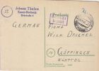 Heimat - ESSEN  BORBECK - Geb&#252;hr bezahlt + hs. Signatur - 5. 11. 1945 Karte.