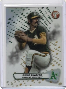 2023 Topps unberührter Baseball Rollie Fingers Refraktor HOFer - Bild 1 von 4