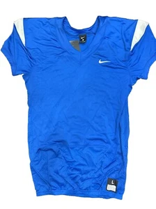 Nike Herren belüftet Trikot blau weiß Größe Large Lager Vapor Pro Fußball $75 - Bild 1 von 3