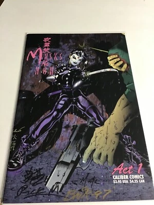 KABUKI : MASKS OF THE NOH #1 ~ SIGNED DAVID MACK, RICK MAYS, BAIR 9.4 Caliber - Image 1 of 4