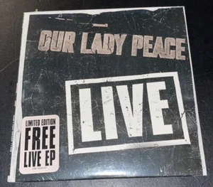 New! OUR LADY PEACE "Live EP" (CD 2002) Limited Edition 4-Tracks Naveed *SEALED* - Picture 1 of 4