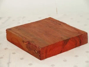 Redheart Chakte Kok Holz Rohling Klotz Edelholz Möbel Gitarrenbau,28,5x27,5x5,5 - Bild 1 von 4