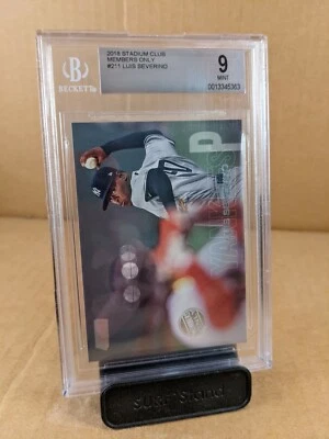 2018 Topps Stadium Club Members Only, Luis Severino, BGS 9 - Image 1 of 2