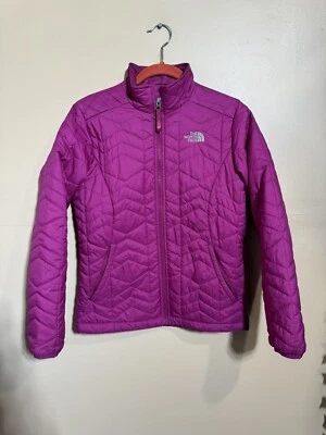 Chaqueta The North Face Talla L 14-16 Logo Acolchada Prendas exteriores Invierno Rosa Niñas Foto 1 de 4