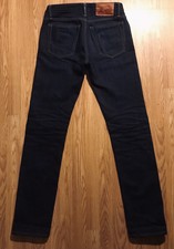 Left Field NYC Chelsea 17oz Selvedge Denim Jeans Size 31 Double Indigo Dyed