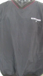 New Men's XL Polo Nylon Windbreaker Vest Black Sleeveless By Outer Banks - Picture 1 of 9
