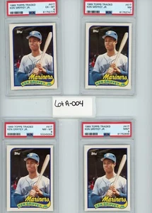 Ken Griffey JR 1989 Topps Traded #41T PSA 6, 7, 8 e 9 - Lotto di 4 - Spedizione gratuita! - Foto 1 di 5