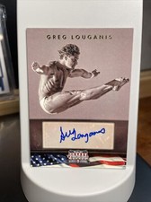 Greg Louganis 2012 Panini Americana HEROES & LEGENDS AUTOGRAPH AUTO #/399 #94
