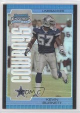 2005 Bowman Chrome Blue Refractor /250 Kevin Burnett #138 Rookie RC