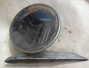 Vintage Accessory Side Door Lip Mirror Rat Rod Chrome Space Shuttle body - Picture 1 of 6