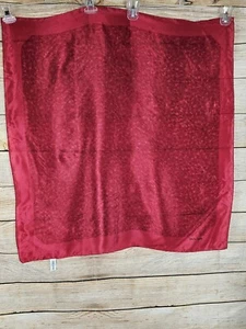 Vintage Diane Von Furstenberg 100% Silk Red Scarf - Picture 1 of 4