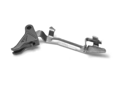 Agency Arms - Glock 43 / 43X / 48 Flat-Faced Aluminum Trigger & Bar - Black