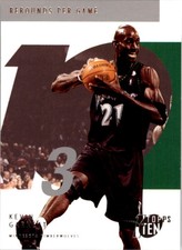 2002-03 Topps Ten Minnesota Timberwolves Basketball Card #23 Kevin Garnett