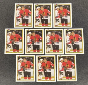 (10) Lot 1990-91 BOWMAN # 1 JEREMY ROENICK ROOKIE CHICAGO BLACKHAWKS RC - Picture 1 of 2