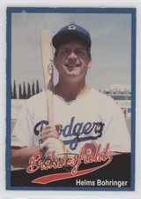 1991 Cal League Bakersfield Dodgers Helmut Bohringer #24