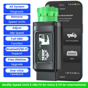 ANCEL HD210 Bluetooth Heavy Duty Truck Scanner Diagnostic Speed Limit and Idle - Bild 1 von 10