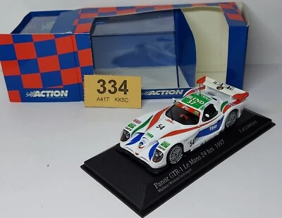 Panoz GTR-1 (1/43) Le Mans 24 Hours 1997, + Case, stand & Box - Image 1 of 4