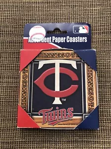 Minnesota Twins Vintage Coaster Set (8) - Picture 1 of 6