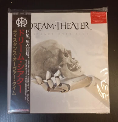 DREAM THEATER Distance Over Time 2019 2LPs + CD JAPAN OBI Ayreon SYMPHONY X Rare - Image 1 of 3