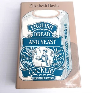 English Bread & Yeast Cookery by Elizabeth David Vtg 1977 Baking History Cooking - Picture 1 of 14