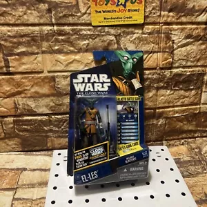 Star Wars The Clone Wars CW47 El-Les Bounty Hunter Galactic Battle Game Figure - Picture 1 of 11