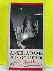 Ansel Adams: Photographer (VHS, 1986) Documentary (Filmamerica 1981) Photography - Foto 1 di 3
