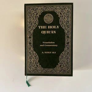 the holy quran text, translation and commentary book, by A. Yusuf Ali, 1983 HC - Picture 1 of 5