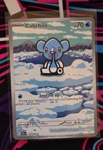 Pokemon TCG - Cubchoo - 109/086 - Illustration Rare - SV: Black Bolt - Bild 1 von 2