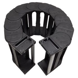 Igus 15050.25.150.0-9L Energy Chain 250x80mm Inner, ø150mm Bend *Broken Shelves* - Picture 1 of 6