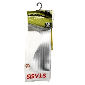 VoxxLife Socken Herren Large weiß Stasis Athletic Crew Voxx HPT Performance Sport - Bild 1 von 3